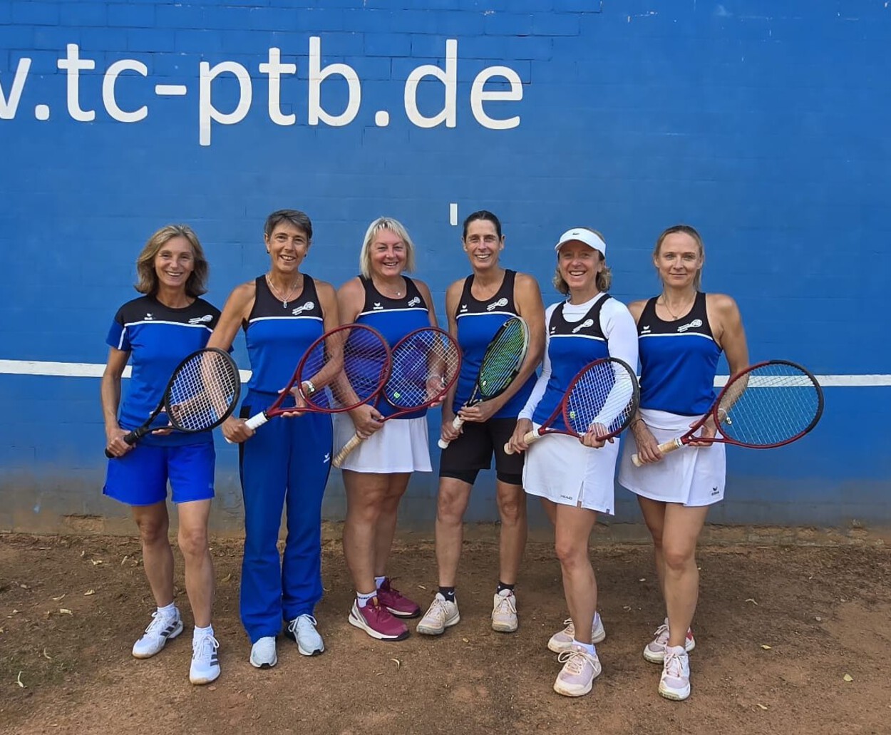 Aufstieg der TC PTB Damen 50 in die Landesliga