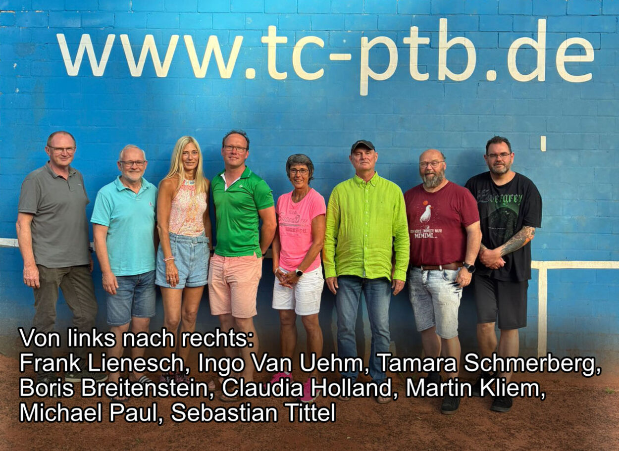Der neue Vorstand stellt sich vor.